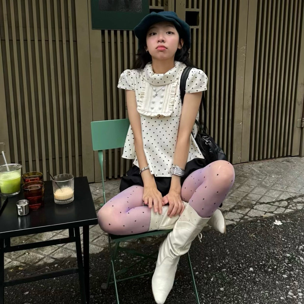 Mania Cutie Leya Dot Top