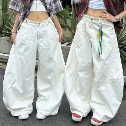 Ssstore.Aesthetic Wide-Leg Jeans (Ready to ship)