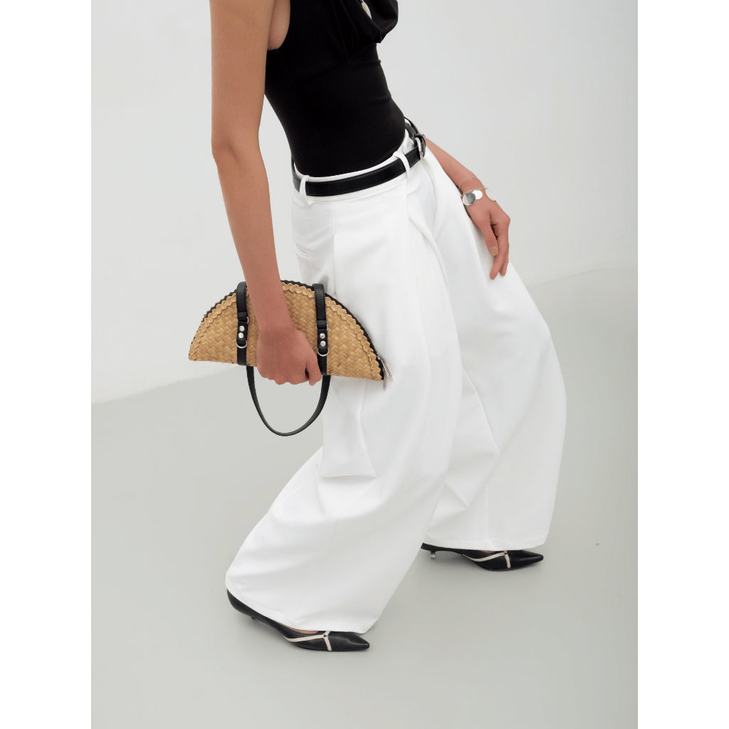 Odode Pleated Overlay Pants
