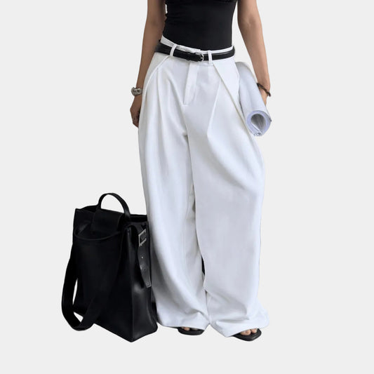 Odode Pleated Overlay Pants