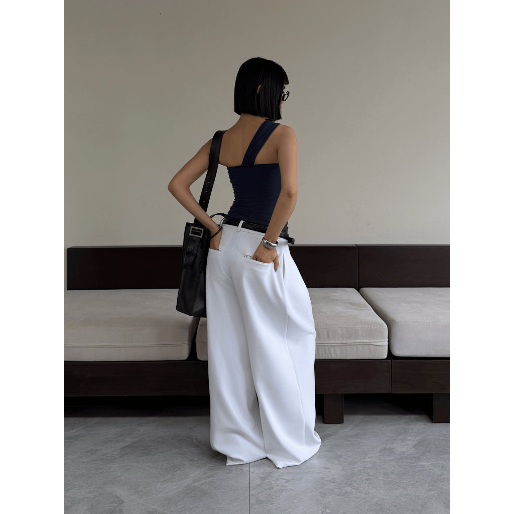 Odode Pleated Overlay Pants