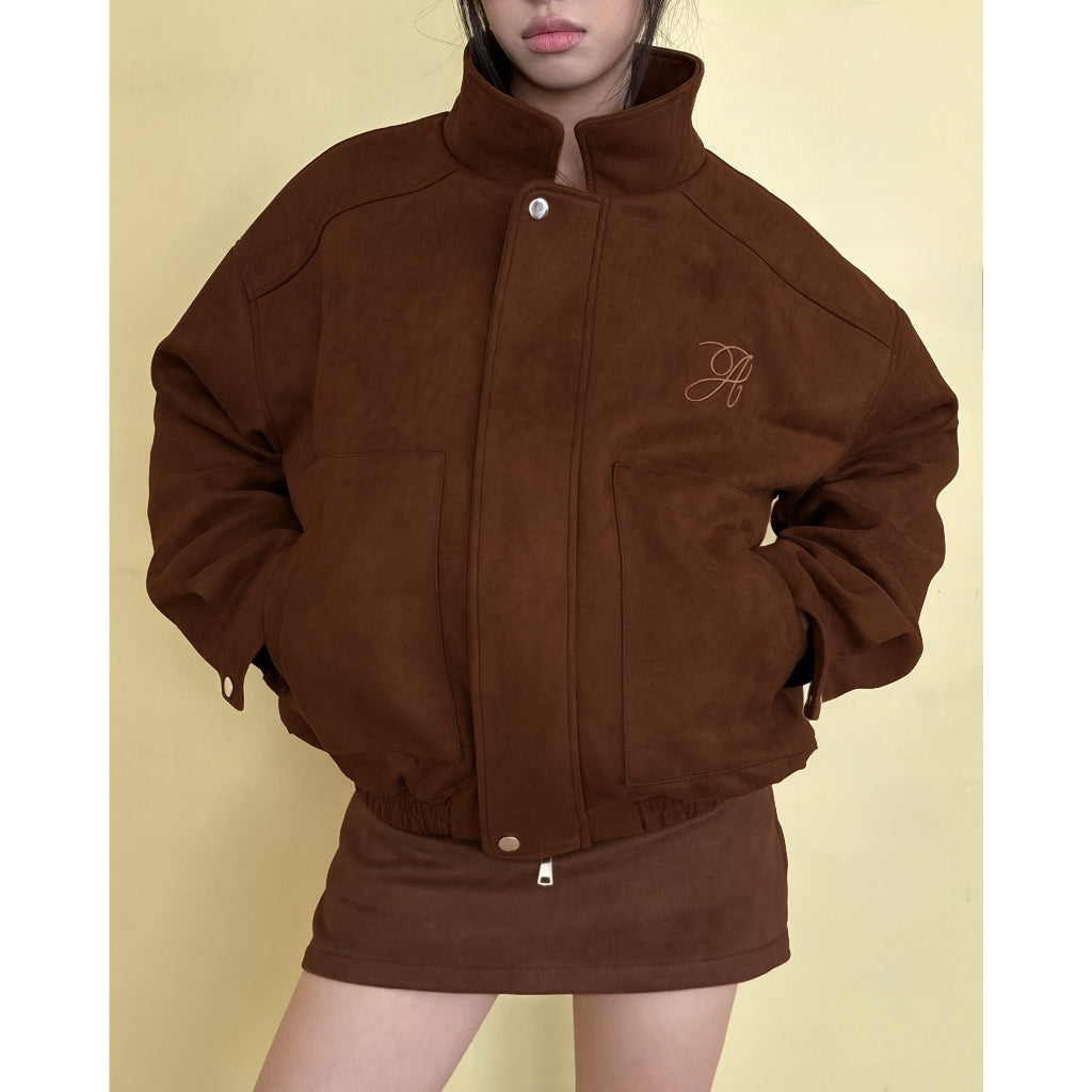 Aiai Studio Faux Suede Jacket