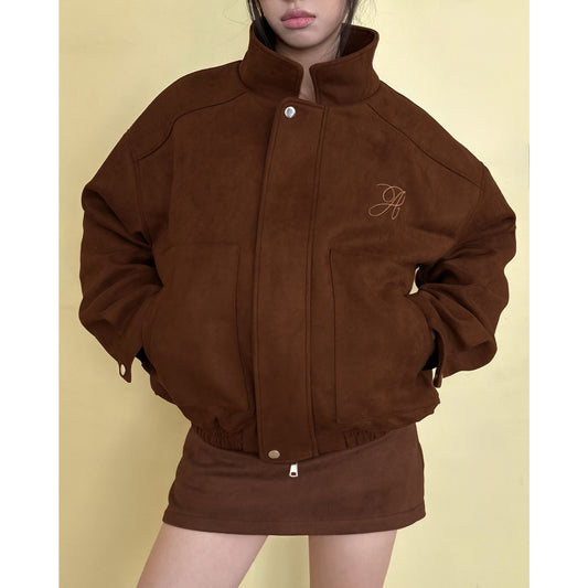 Aiai Studio Faux Suede Jacket