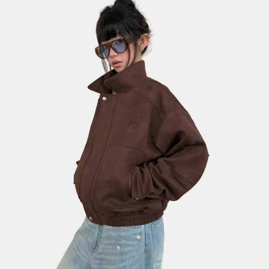 Aiai Studio Faux Suede Jacket