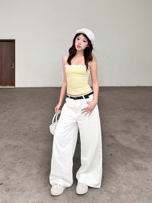 Calem Club Long Fold Series Jeans Ver.3 - Kaki