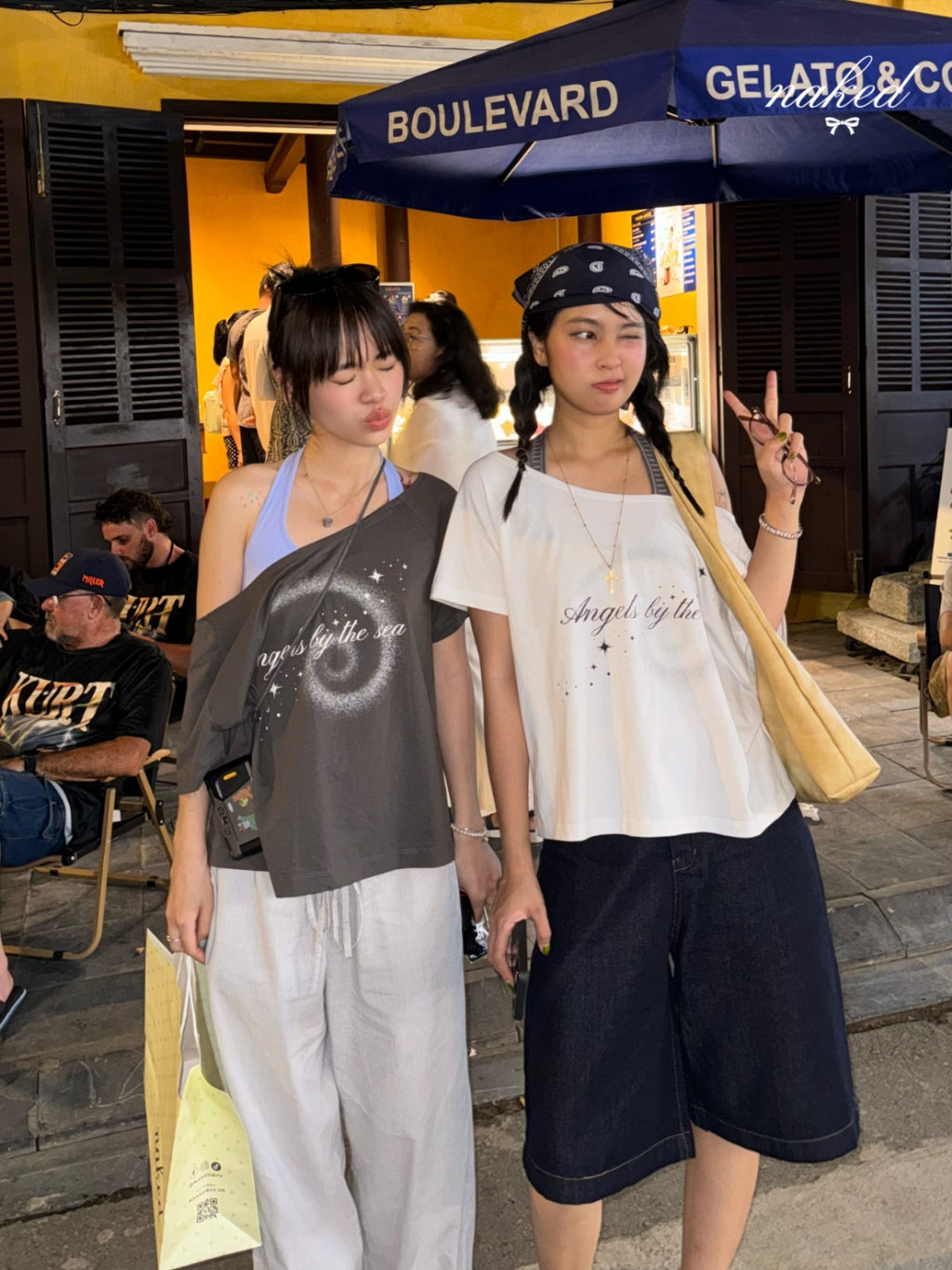 Nakedbyv Angels Tee (Pre-order)