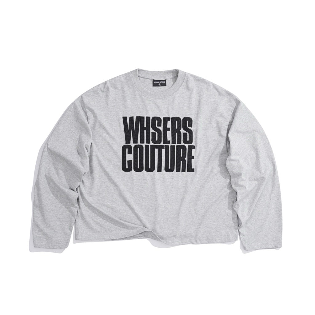 WHOSE Embroidered Long-Sleeve T-Shirt