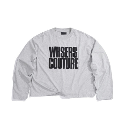 WHOSE Embroidered Long-Sleeve T-Shirt