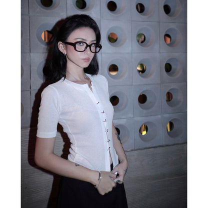 Holytee Short Sleeve Hoop Croptop Tee (Pre-order)