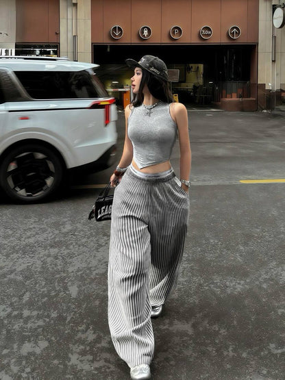 The Fance Lilray Striped Pants