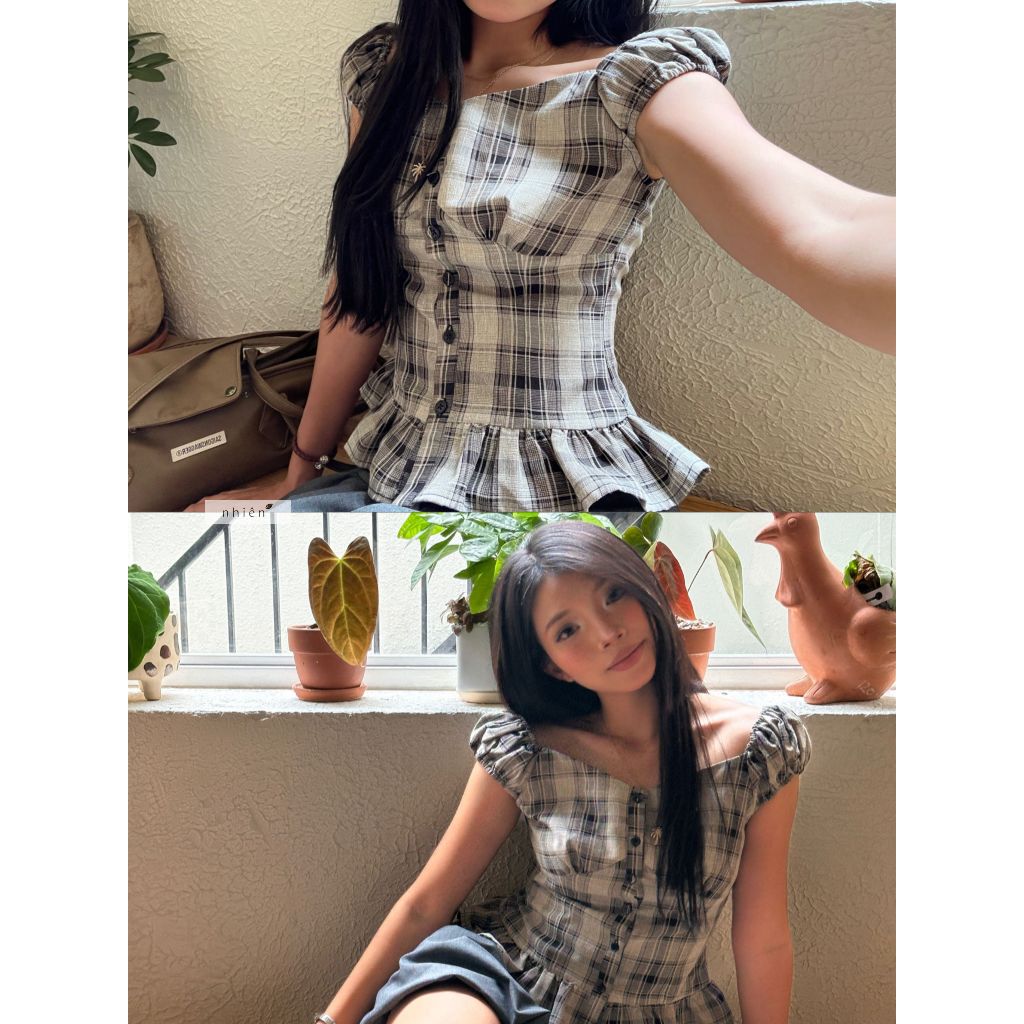 Nhien Vintage Ellie Top (Pre-order)