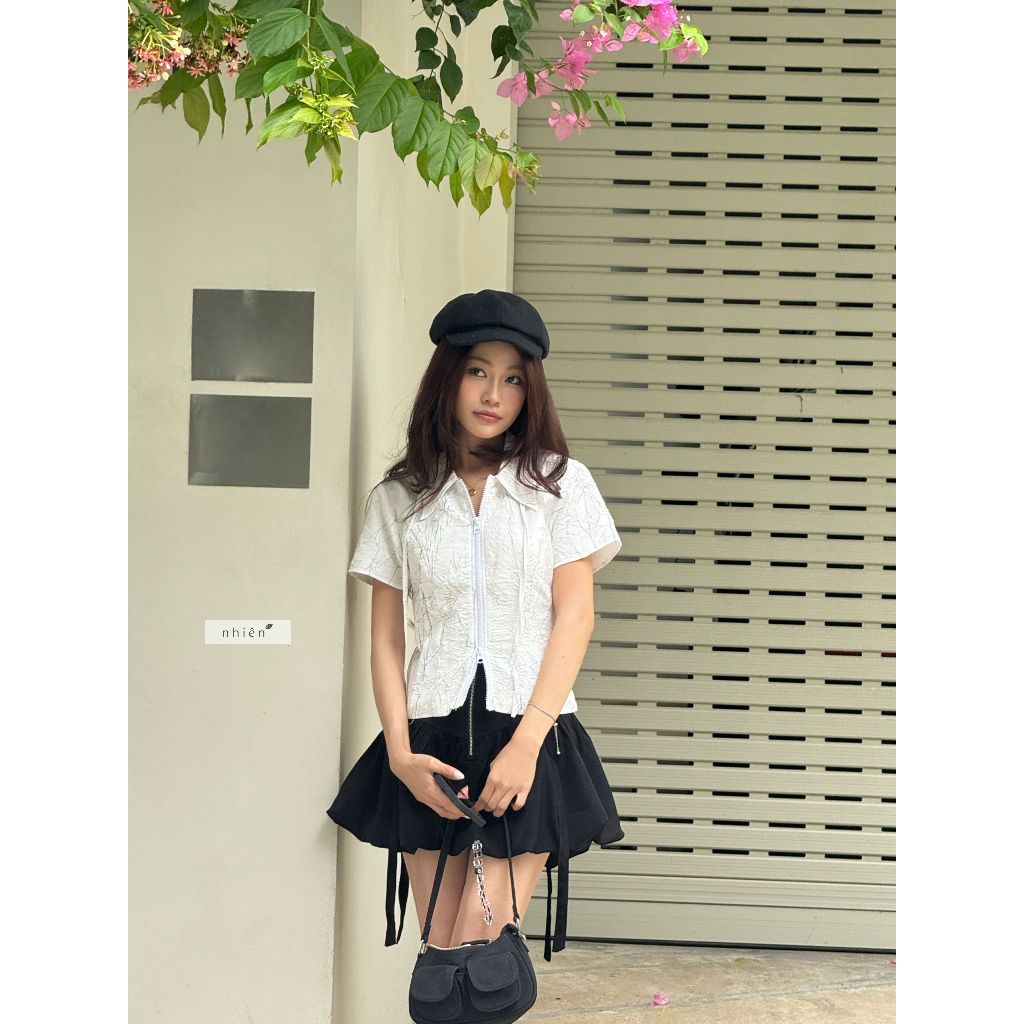 Nhien Vintage Lucifer Top