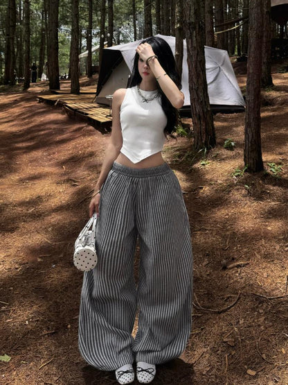 The Fance Lilray Striped Pants