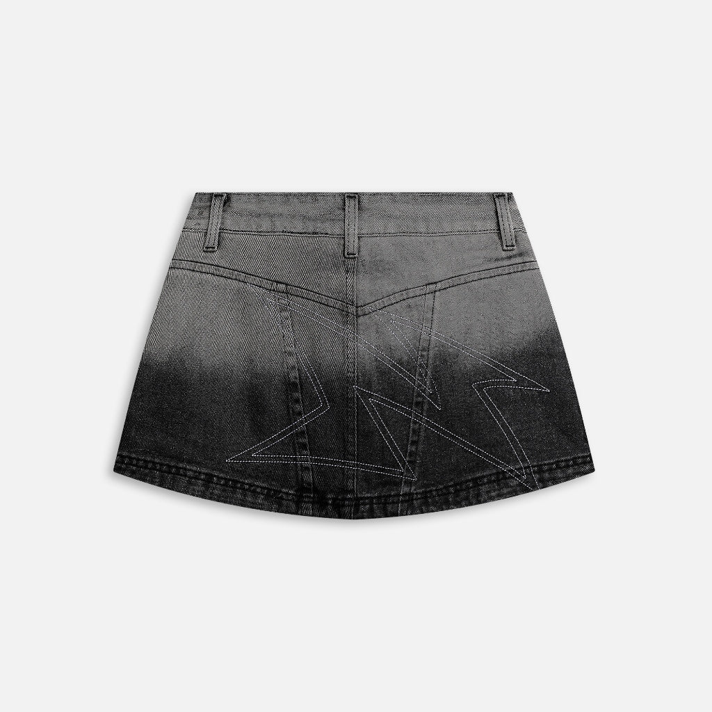 Now Saigon Denim Cargo Mini Skirt