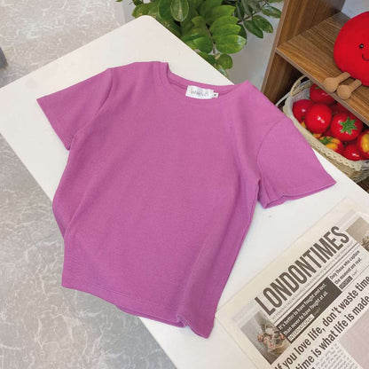 Nhien Vintage Ribbed Tee At97 (Pre-order)