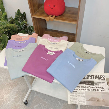 Nhien Vintage Ribbed Tee At97 (Pre-order)