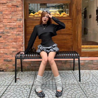 Mania Cutie Morticia Top