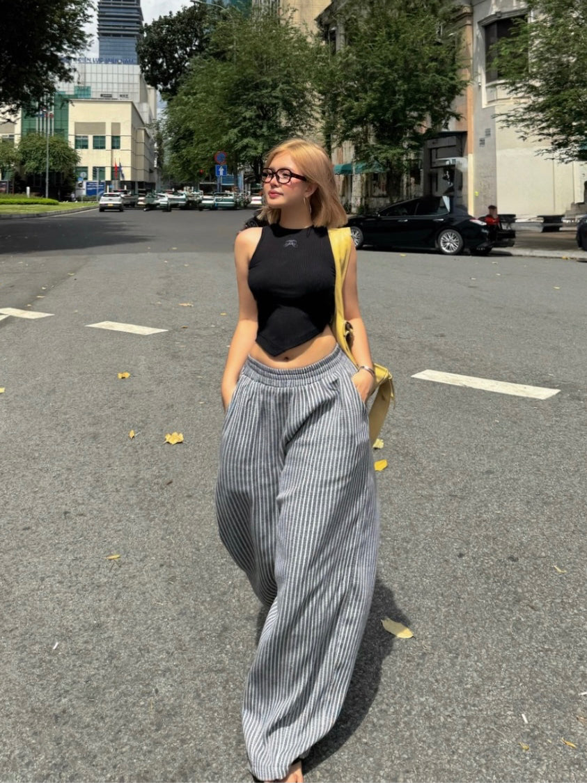 The Fance Lilray Striped Pants