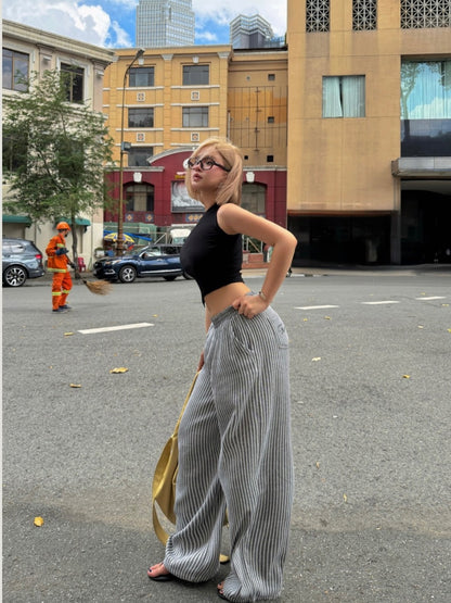 The Fance Lilray Striped Pants