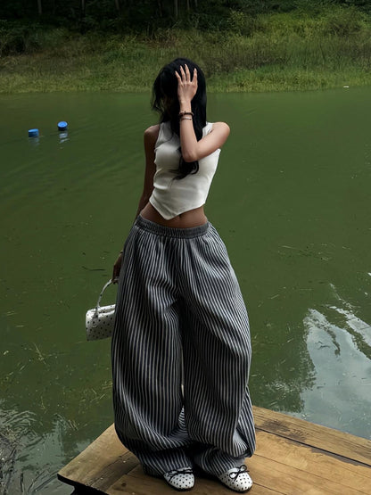 The Fance Lilray Striped Pants