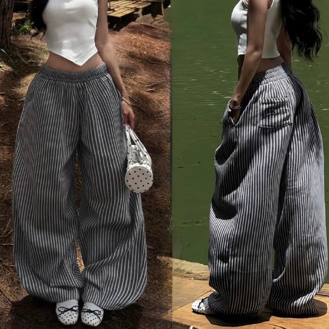 The Fance Lilray Striped Pants