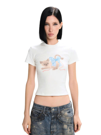 Lsoul Qiqi Top x Yeom Baggy Jeans