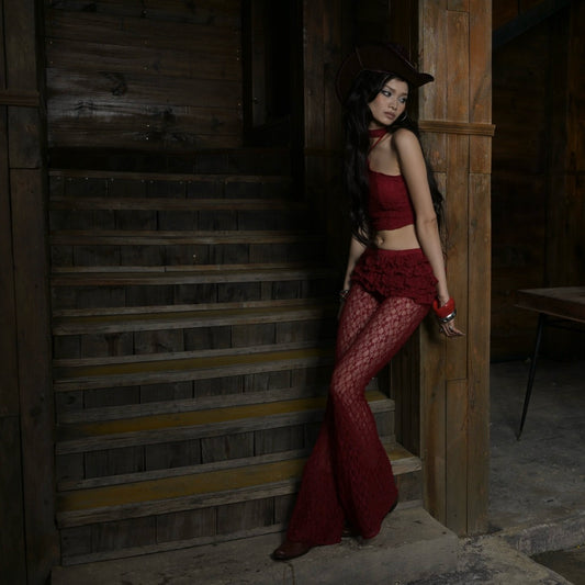 Madebykinh Pinot Noir Champagne Pants