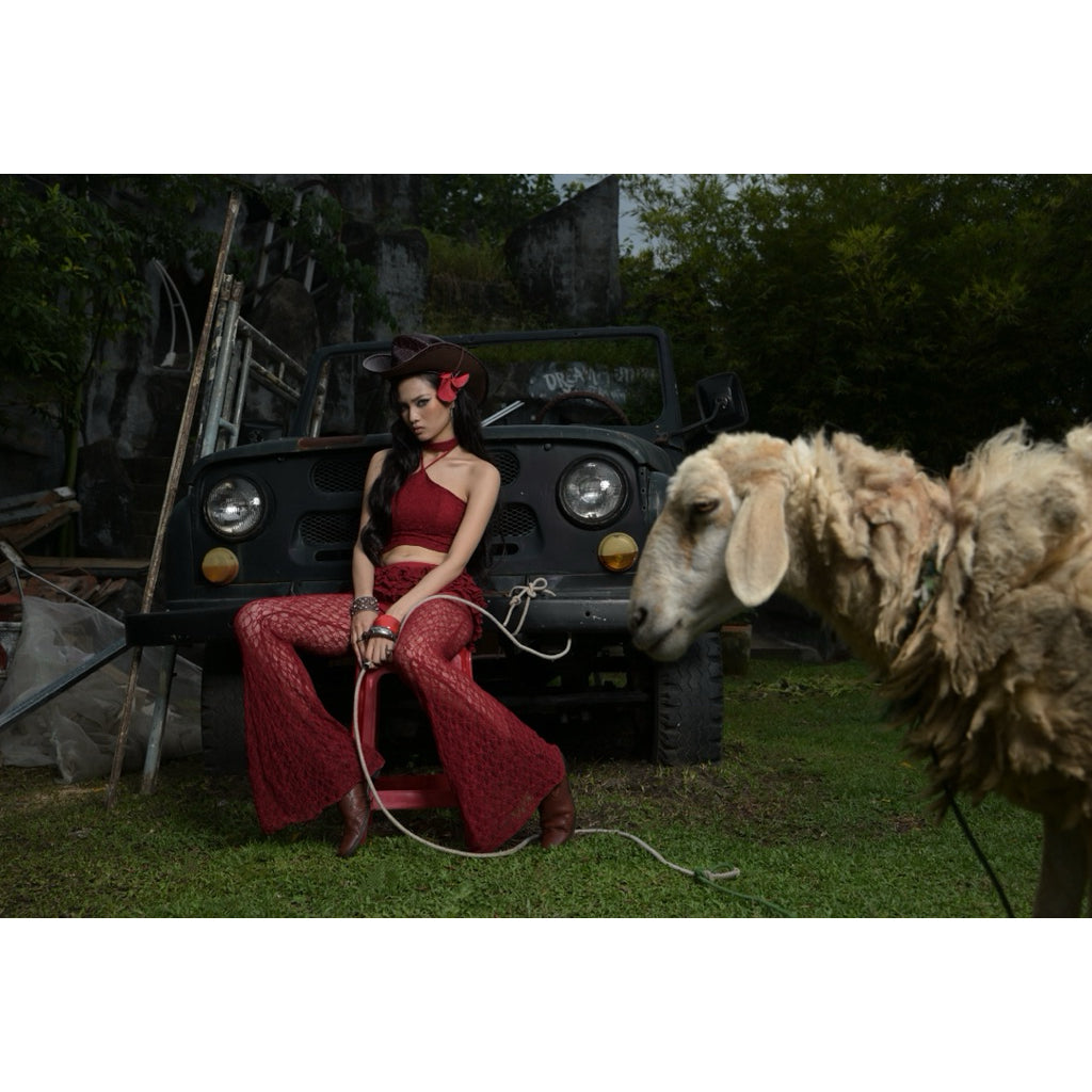 Madebykinh Pinot Noir Champagne Pants