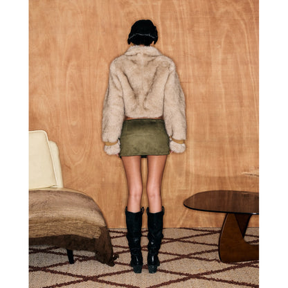 Aesthete Lupine Fur Coat