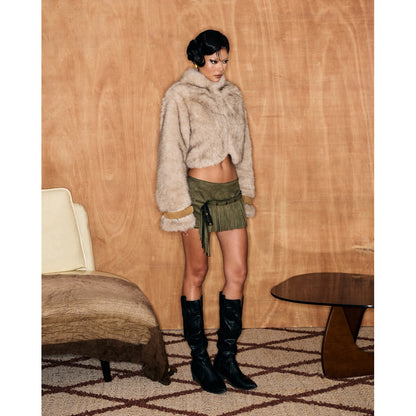 Aesthete Lupine Fur Coat