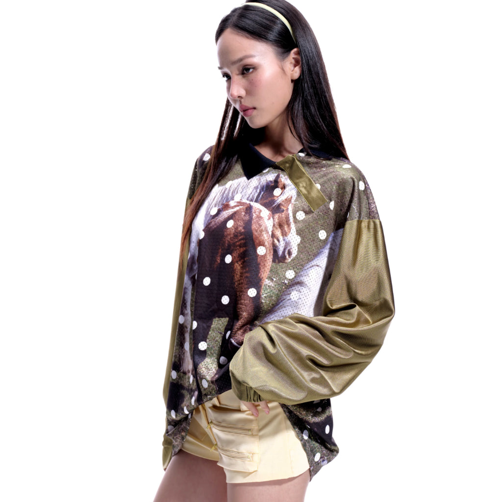 Heartburn.co Meadow Trot Polo Shirt