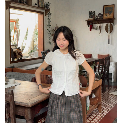 Nhien Vintage Ruby Top (Pre-order)