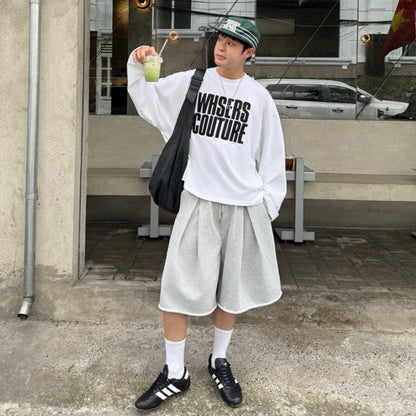 WHOSE Embroidered Long-Sleeve T-Shirt