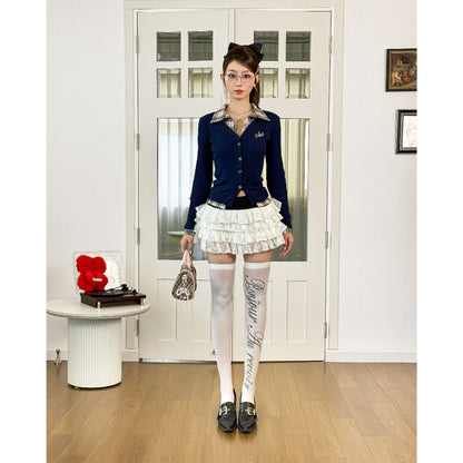 Aiai Studio Mon Cheri Collar Cardigan