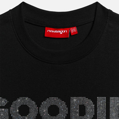 Now Saigon Rhinestone Goodie Baby Tee
