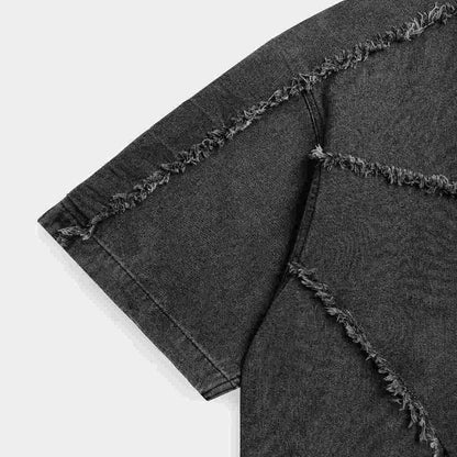 Now Saigon S/S Patch Denim Shirt