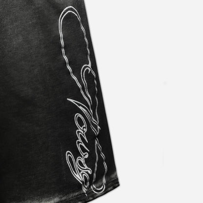 Now Saigon 2Waist Spray Sweatshorts