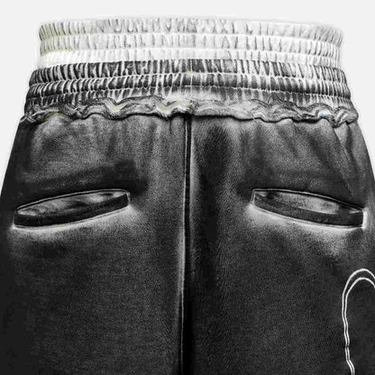 Now Saigon 2Waist Spray Sweatshorts