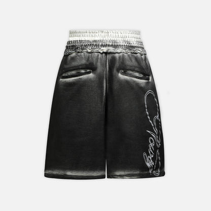 Now Saigon 2Waist Spray Sweatshorts