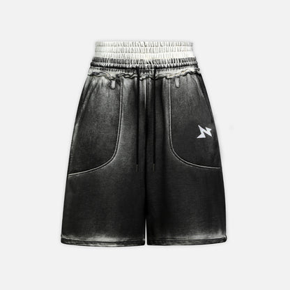 Now Saigon 2Waist Spray Sweatshorts