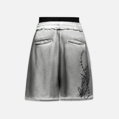 Now Saigon 2Waist Spray Sweatshorts