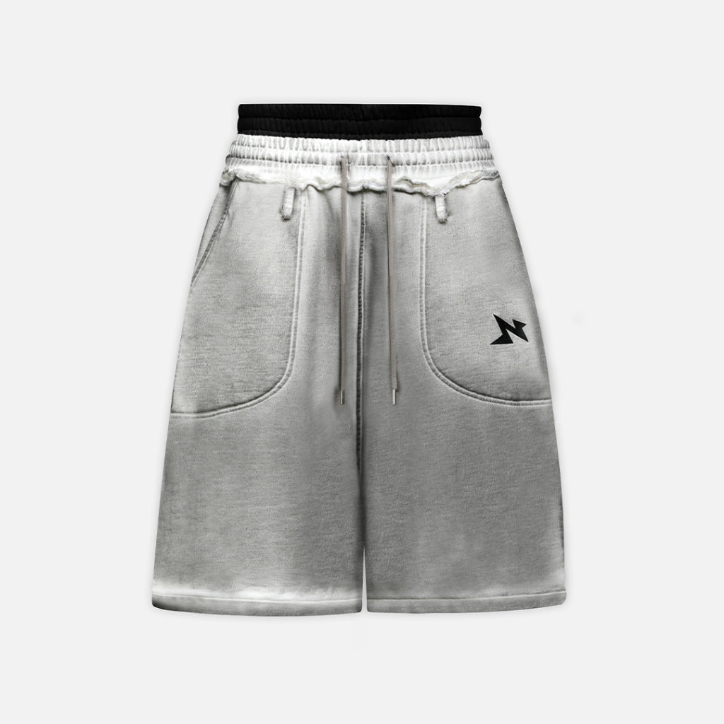 Now Saigon 2Waist Spray Sweatshorts