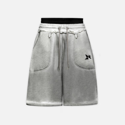 Now Saigon 2Waist Spray Sweatshorts