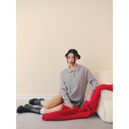 OLV Knit Collar Set