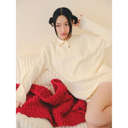OLV Knit Collar Set