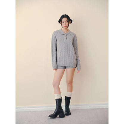 OLV Knit Collar Set