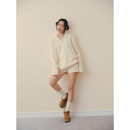 OLV Knit Collar Set