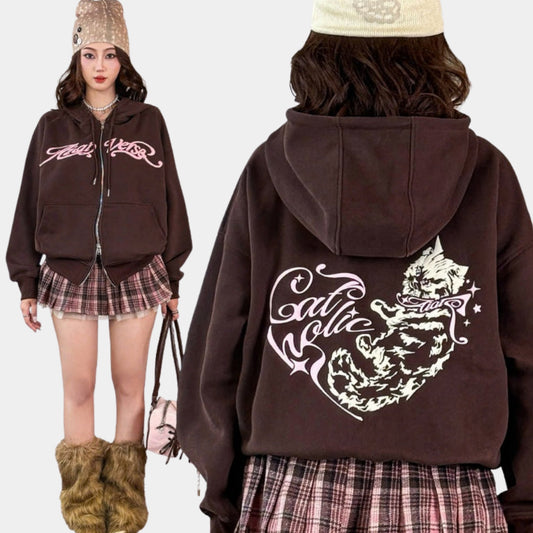 Aiai Studio Miaou Hoodie