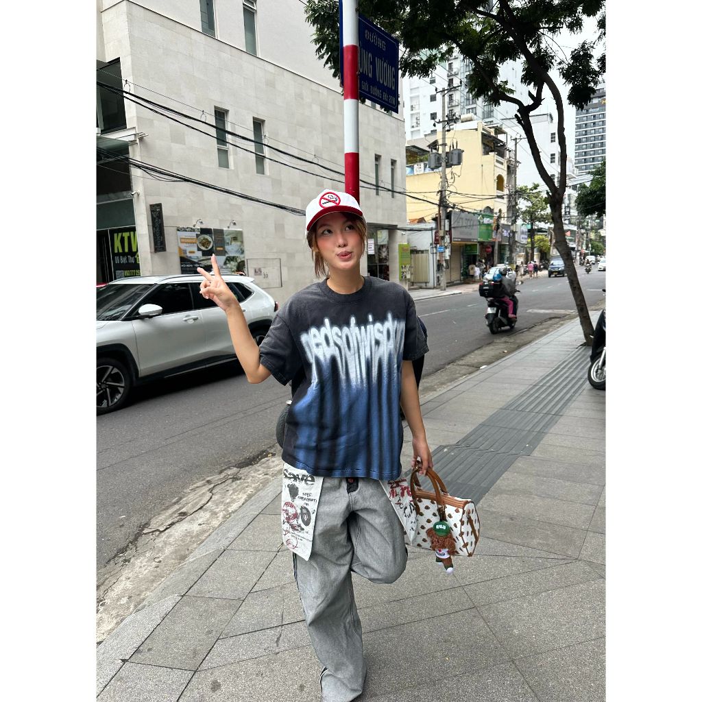Now Saigon Metal Blur Tee