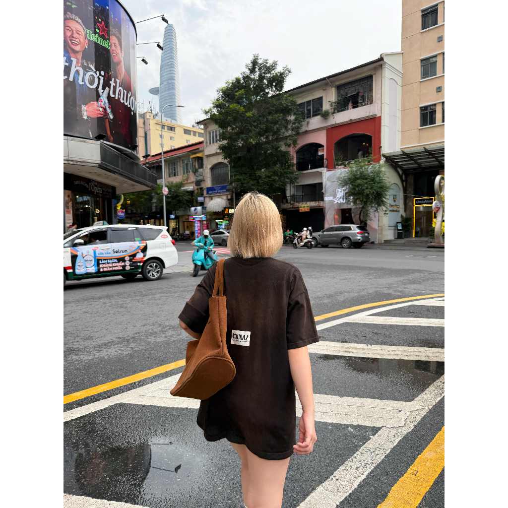 Now Saigon Shadow Pigment Washed Tee